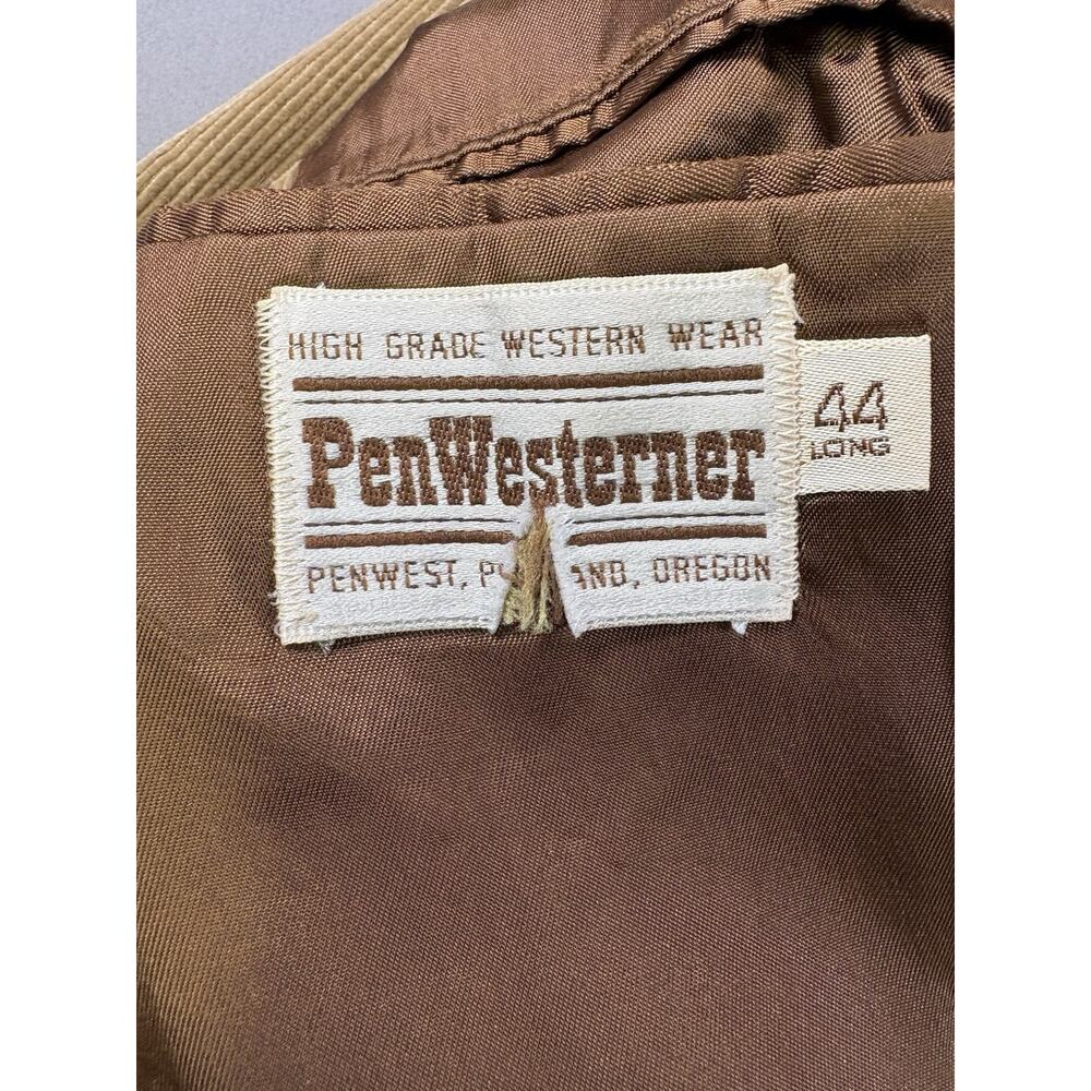 Vintage Pendleton Pen Westerner High Grade Western Wear Corduroy Blazer 44L - Picture 8 of 8